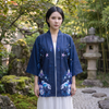 Blue Haori Japanese Kimono