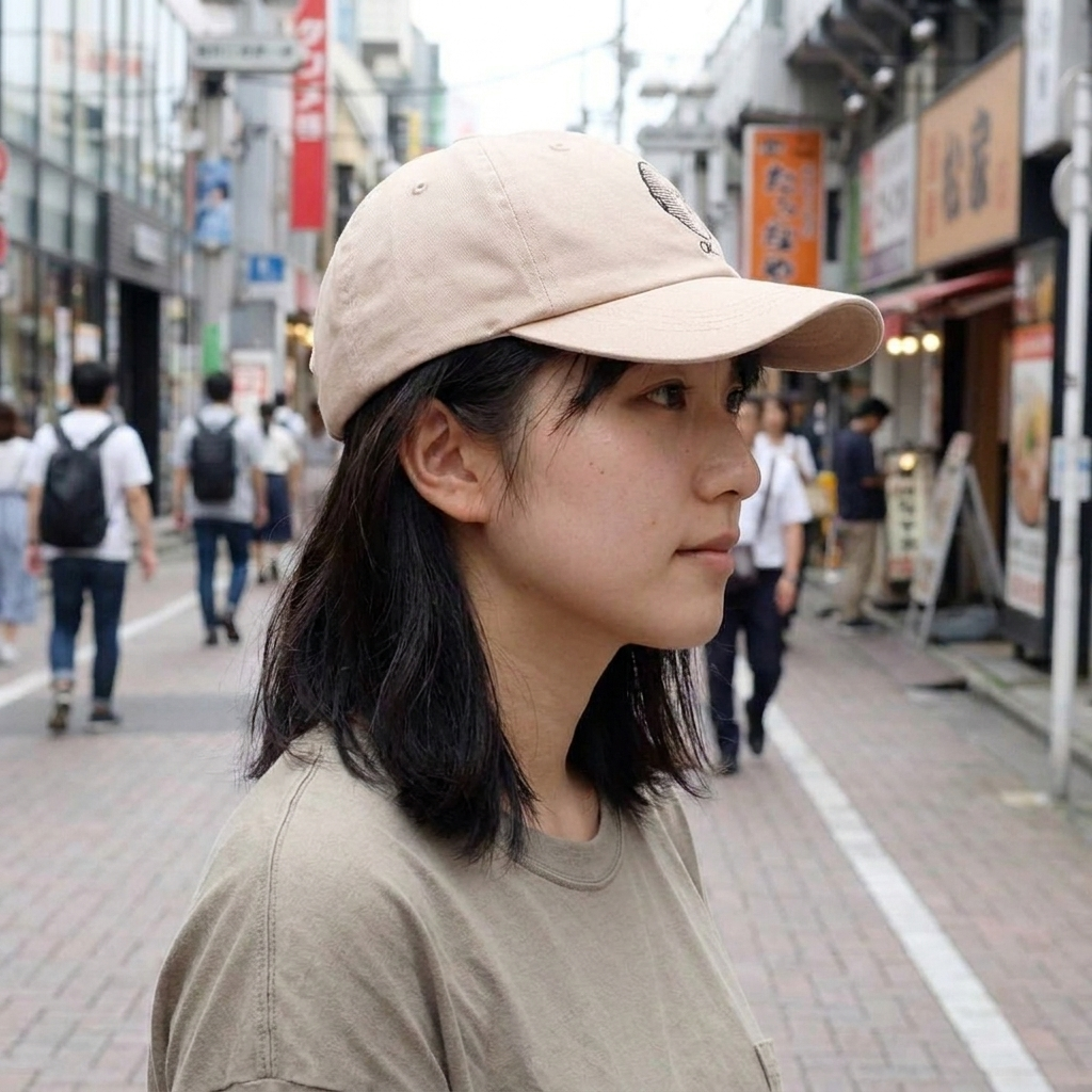 Cute Anime Face Cap