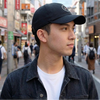 Black Japanese Mens Cap