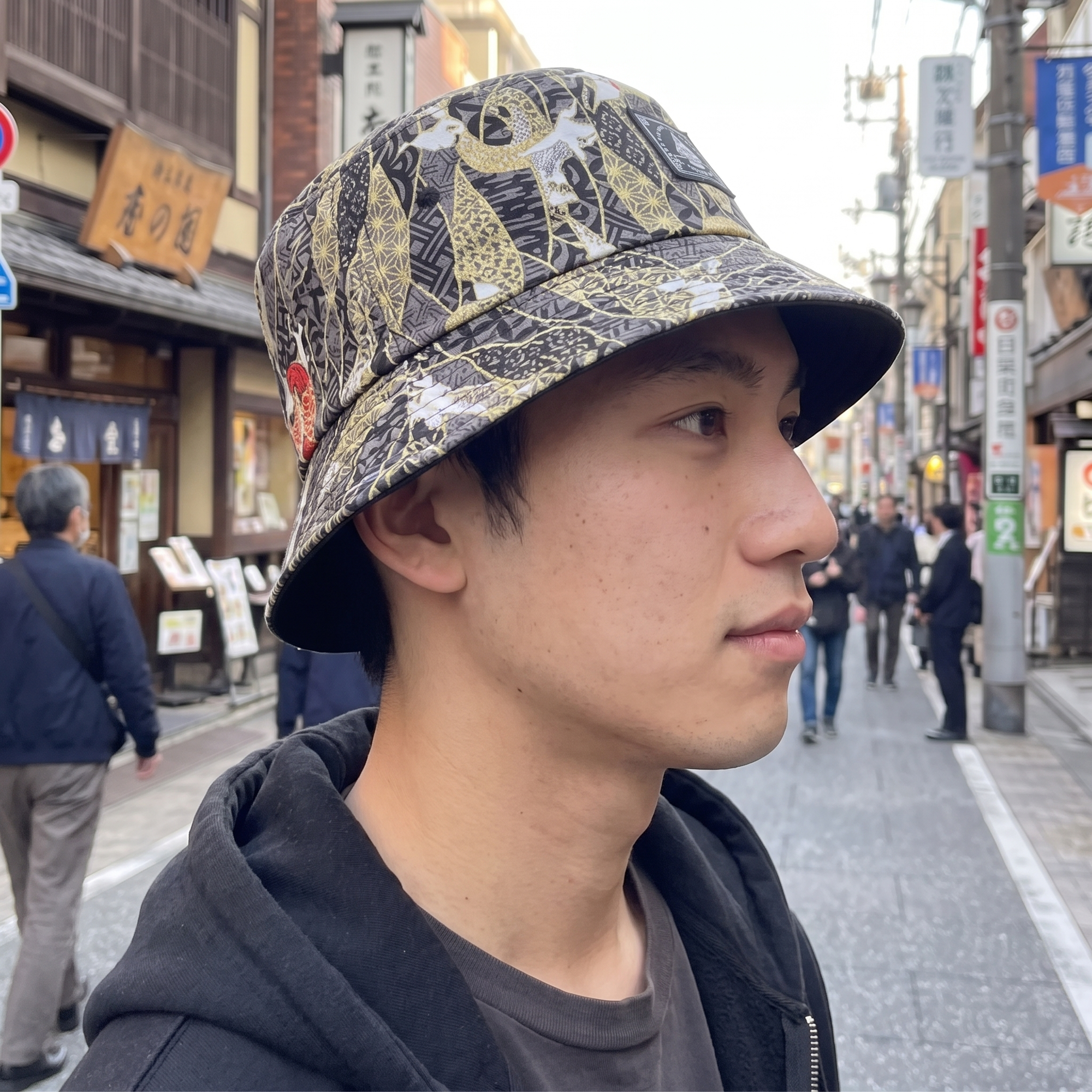 Japanese Koi bucket hat