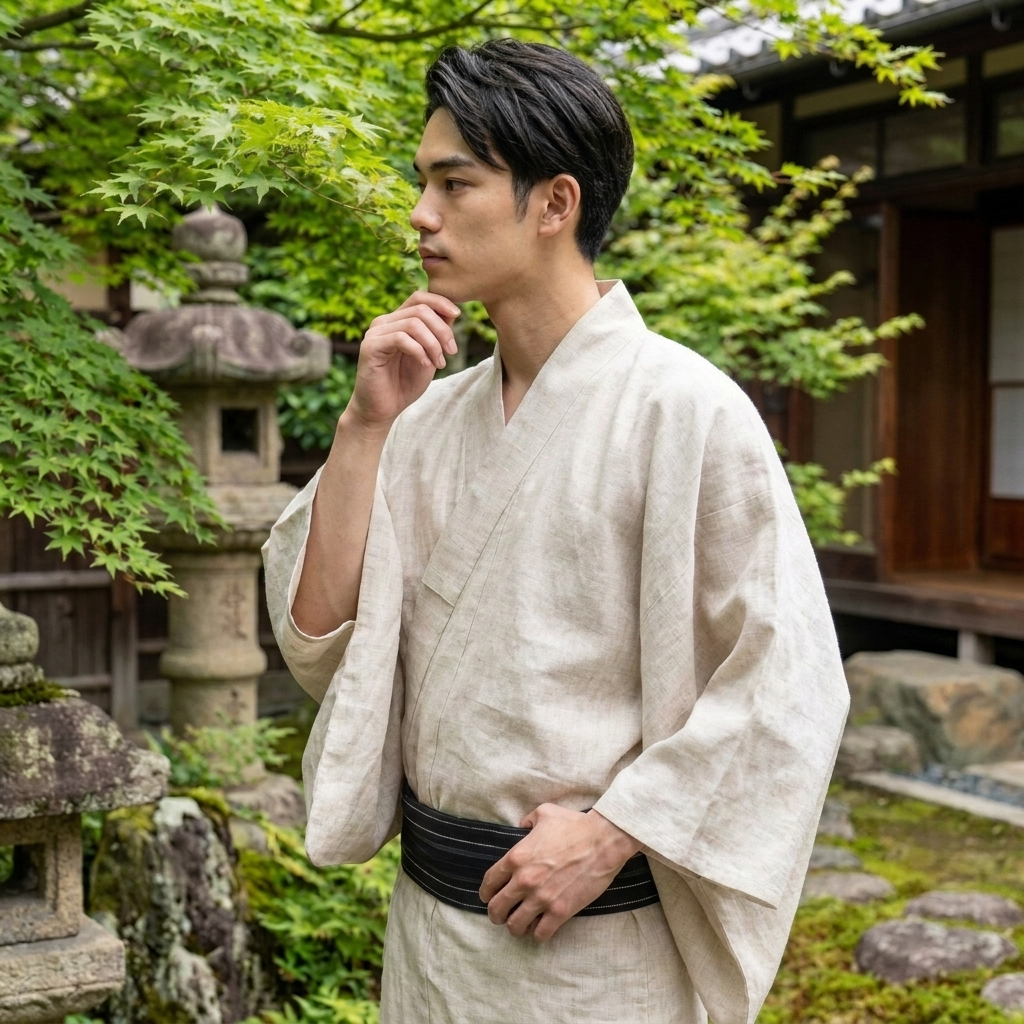 Traditional Obi Belt for Men