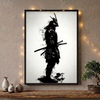 Vintage Japanese Samurai Painting