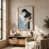 Japanese Women Painting Wall Art