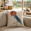 Heron Japanese Cushion Cover