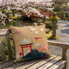Japanese Torii Gate Cushion Cover