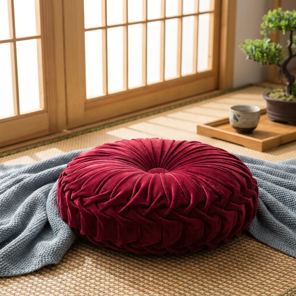 Round Japanese Cushion
