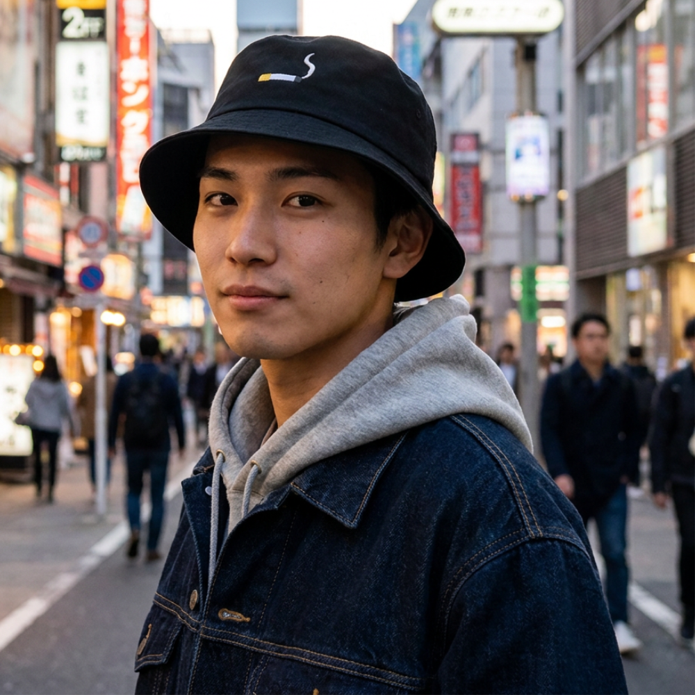 Mens Japanese Hat