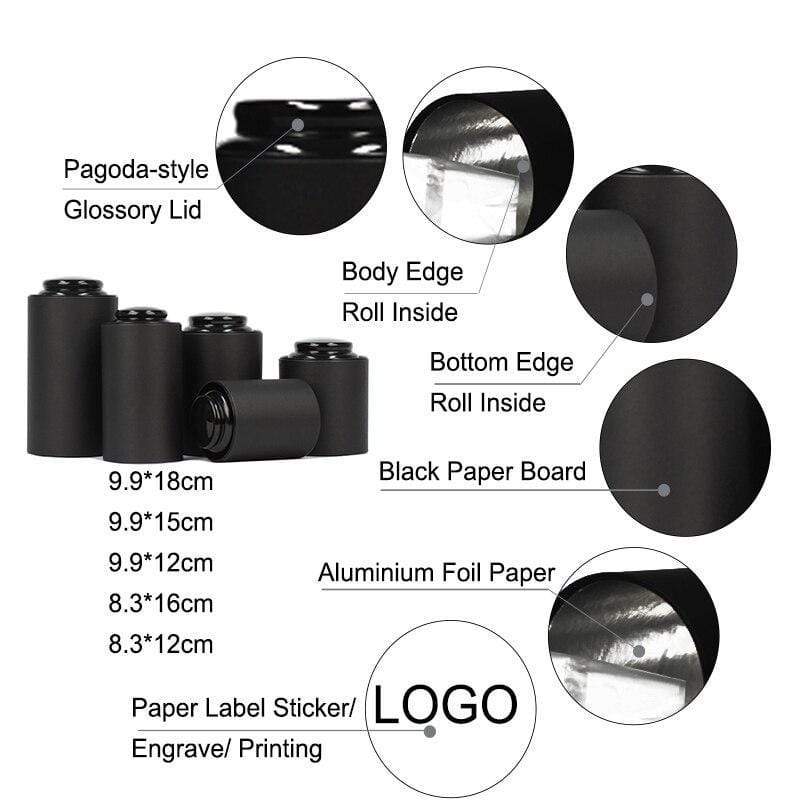 Black Sober Tea Box </br> Japanese Tea Box