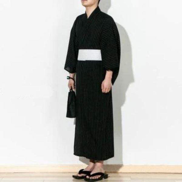 Black & White Yukata </br> Men's Yukata