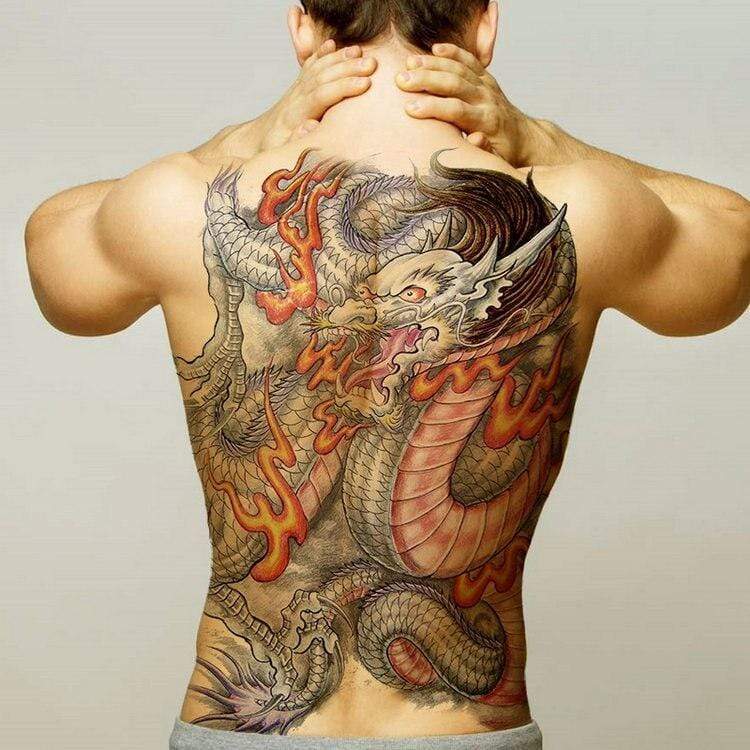 Dragon Fire </br> Japanese Tatoo