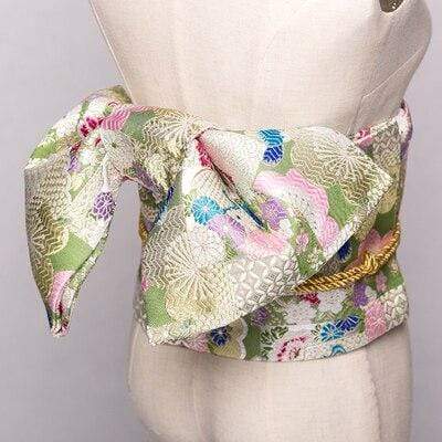 Flower Kimono Belt </br> Womens Obi