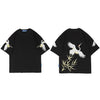 Flying White Crane </br> Japanese T-Shirt