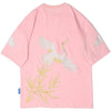 Flying White Crane </br> Japanese T-Shirt