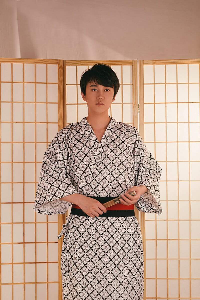Grey Kimono </br> Men's Kimono