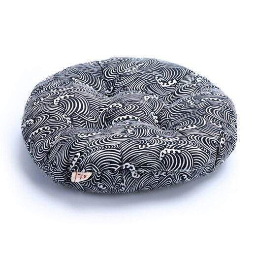Grey traditional pattern</br> Japanese Cushion