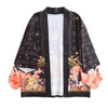 Haori Lovely Kimono Japanese Woman Printing Cherry Blossoms Cardigan Kimono Feminino Mujer 2020 Japanese Streetwear Cosplay Clothing