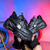 Hight Increase Ulzzang Women Casual Shoes Sneakers Platform Wedges High Heels Flats Loafers Ladies Creepers Trainers