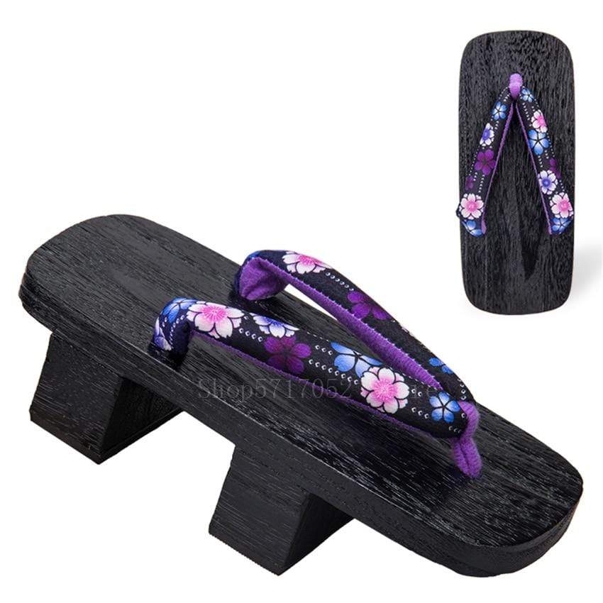 Japanese Black Wood </br> Womens Geta