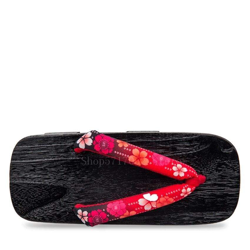 Japanese Black Wood </br> Womens Geta