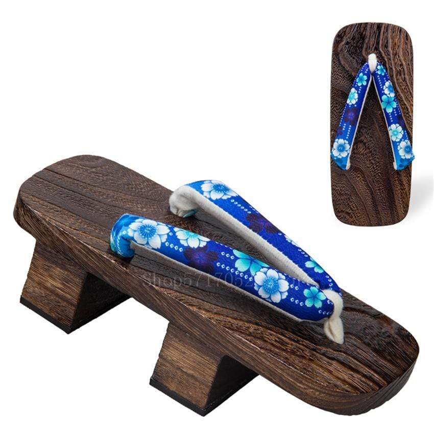 Japanese Brown Wood </br> Womens Geta
