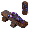 Japanese Brown Wood </br> Womens Geta