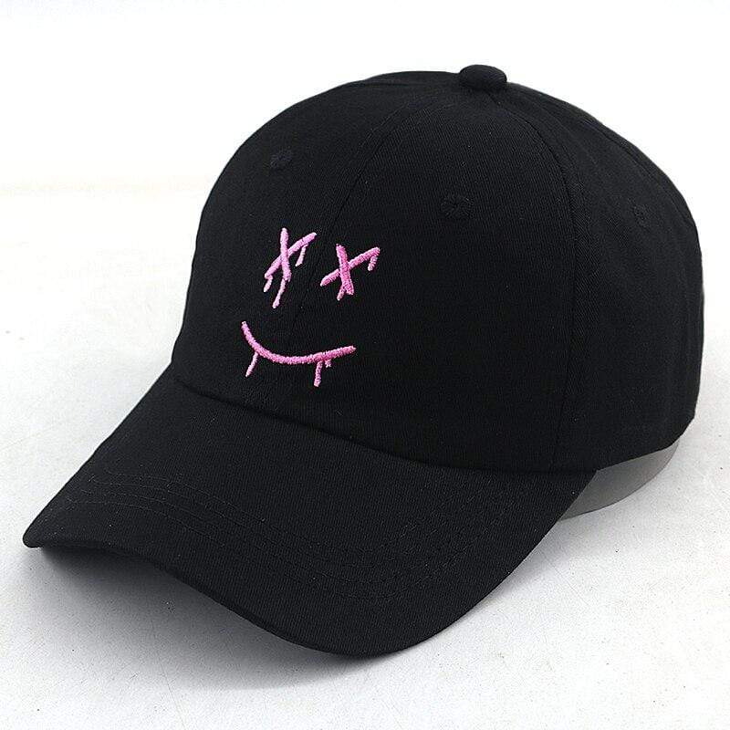 Japanese Cap Louis Tomlinson baseball cap I Miss You Smile Face dad hat 100% cotton embroidery adjustable black hip hop hats snapback unisex