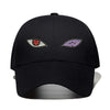 Japanese Cap New Anime Naruto Uchiha Sasuke Sharingan & Rinnegan Eye Cotton Cap Baseball Cap For Men Women Hip Hop Streetwear Dad Hat