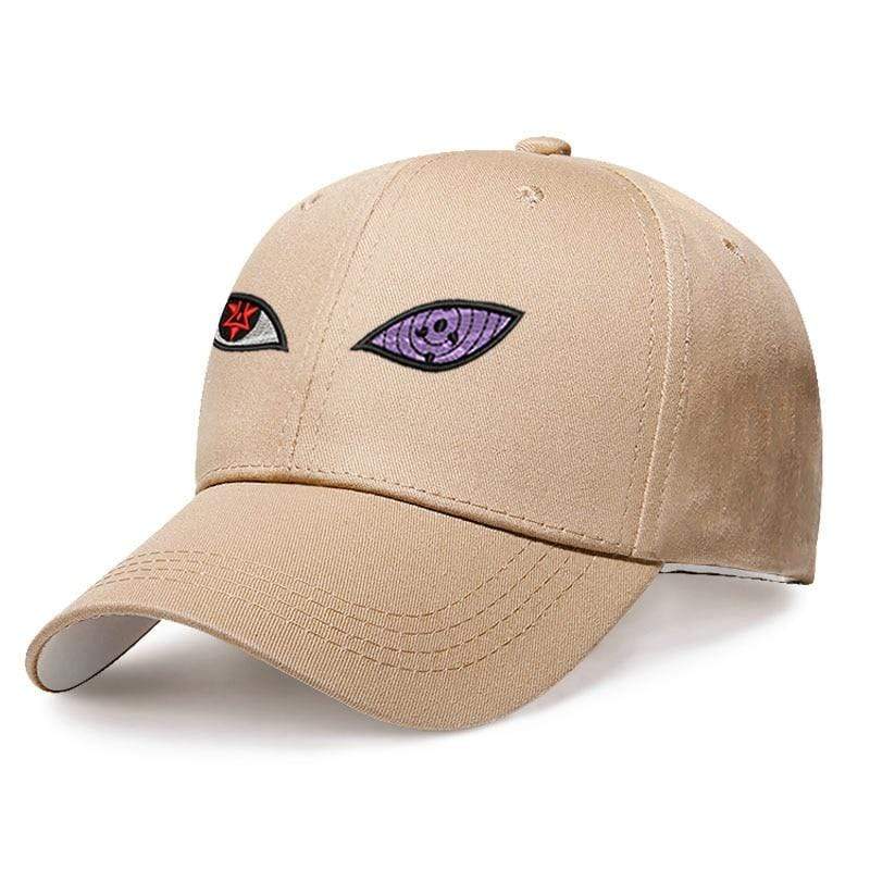 Japanese Cap New Anime Naruto Uchiha Sasuke Sharingan & Rinnegan Eye Cotton Cap Baseball Cap For Men Women Hip Hop Streetwear Dad Hat