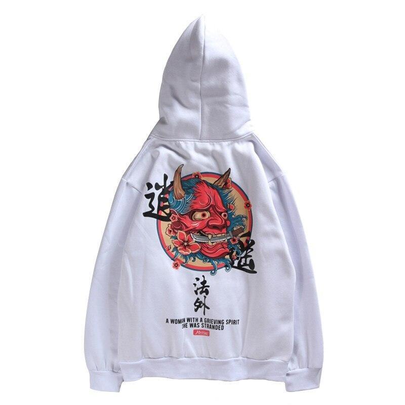 Japanese Embroidered Hannya </br> Hoodie