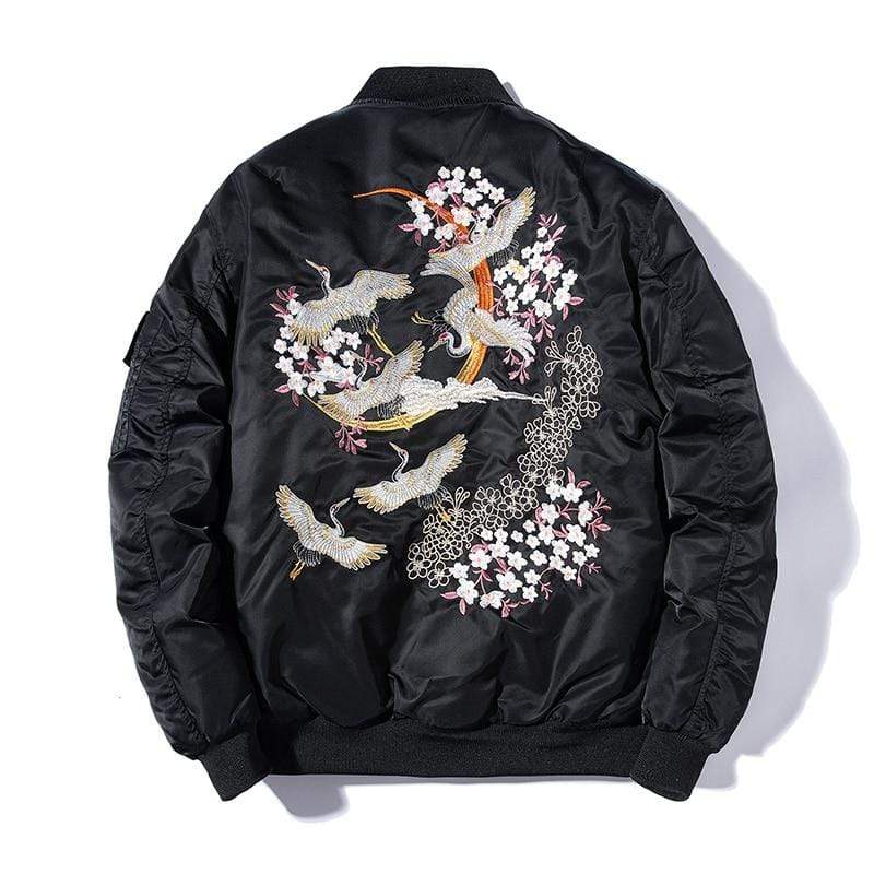 Japanese Floral </br> Bomber Jacket