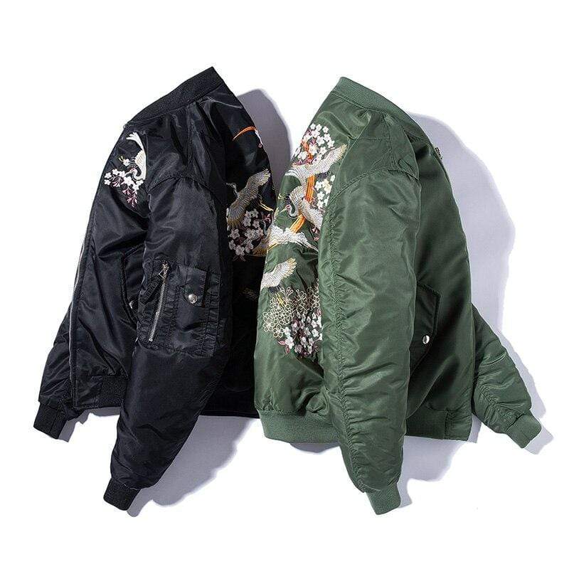 Japanese Floral </br> Bomber Jacket