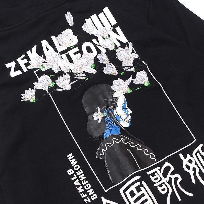 Japanese Hoodie Nobody