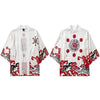 Japanese Red and white Kimono