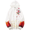 Japanese Red Bird Hoodie