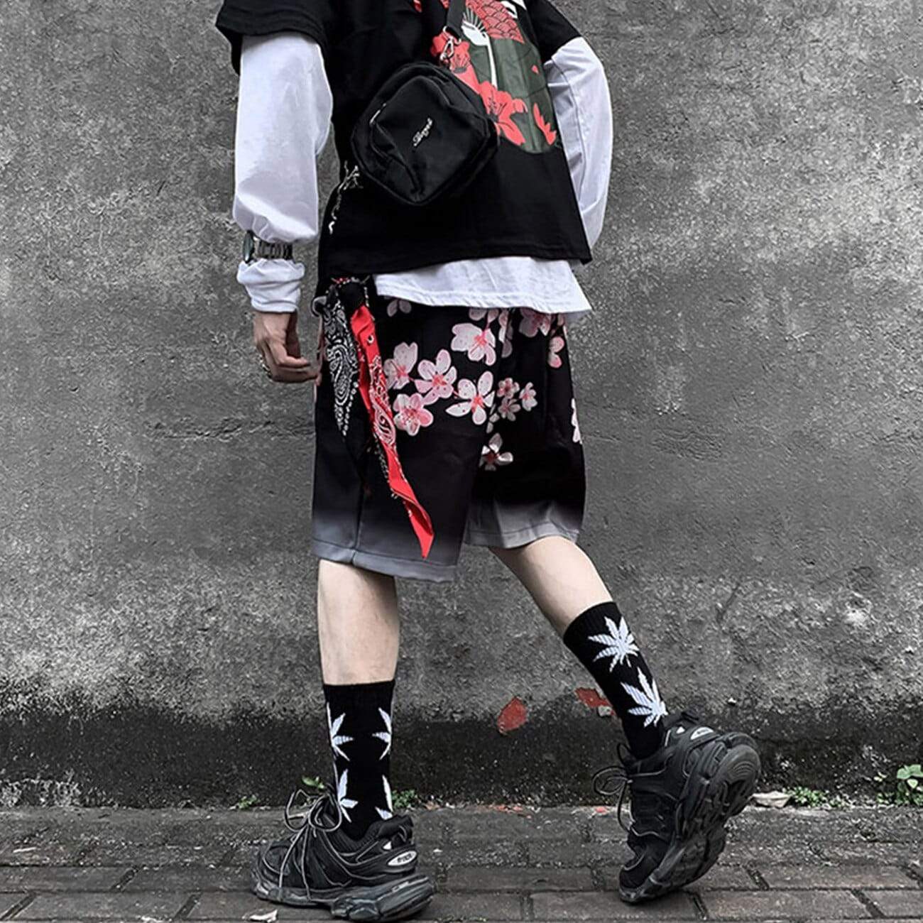 Japanese Shorts </br> Cherry Blossom