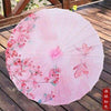 Japanese Umbrella - Silk Women Umbrella Japanese Cherry Blossoms Silk Ancient Dance Umbrella Decorative Umbrella Chinese Style Oil Paper Umbrella