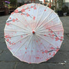Japanese Umbrella - Silk Women Umbrella Japanese Cherry Blossoms Silk Ancient Dance Umbrella Decorative Umbrella Chinese Style Oil Paper Umbrella