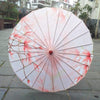 Japanese Umbrella - Silk Women Umbrella Japanese Cherry Blossoms Silk Ancient Dance Umbrella Decorative Umbrella Chinese Style Oil Paper Umbrella