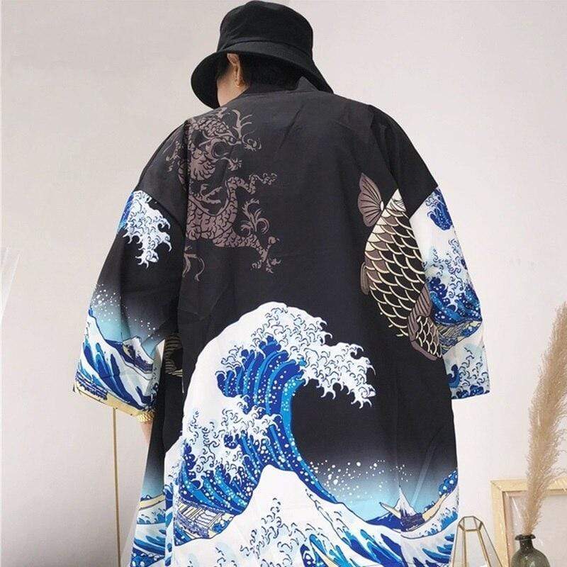 Kimono Jacket </br> Unami Wave