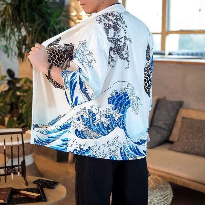 Kimono Jacket </br> Unami Wave