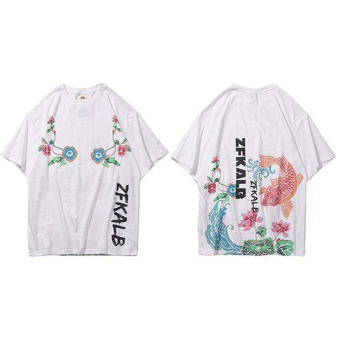 Lotus Koi Fish </br> Japanese T-Shirt