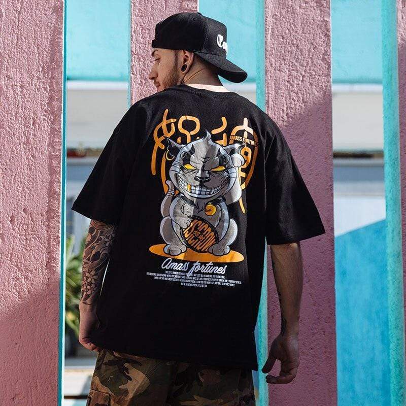 Maleficent Maneki Neko </br> Japanese T-Shirt