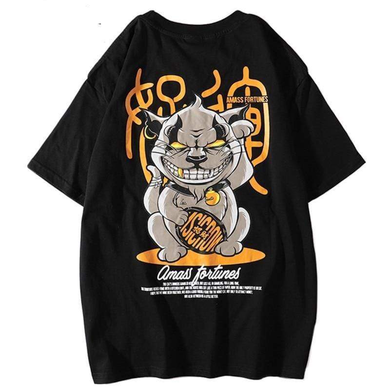 Maleficent Maneki Neko </br> Japanese T-Shirt
