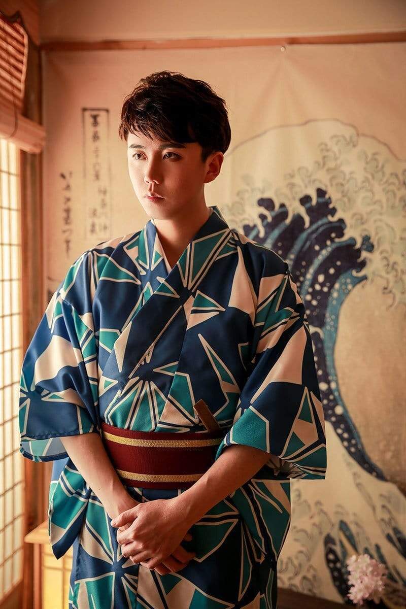 Men's Fashion </br> Men's Kimono à finir