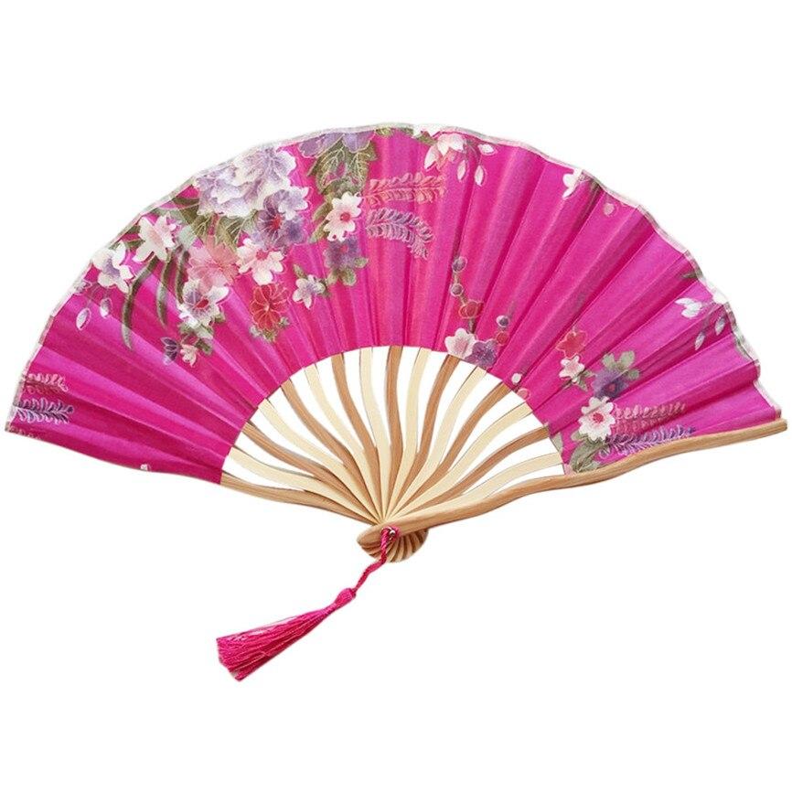 Pink Art </br> Japanese Fan