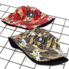 Printed Reversible Bucket Hat For Women Spring Summer Fishing Cap Two Side Wear Beach Panama Hat Casual Fishermen Sun Hat Sunhat