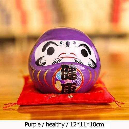 Purple Daruma Doll