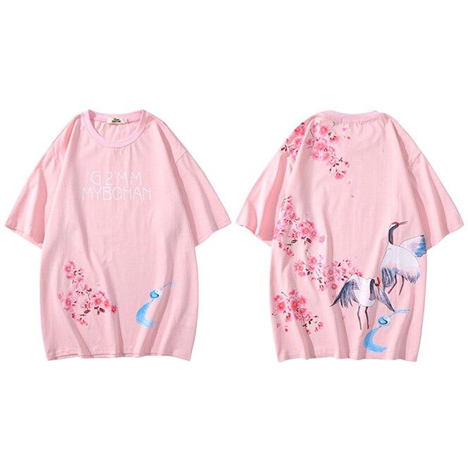 Royal Cranes </br> Japanese T-Shirt