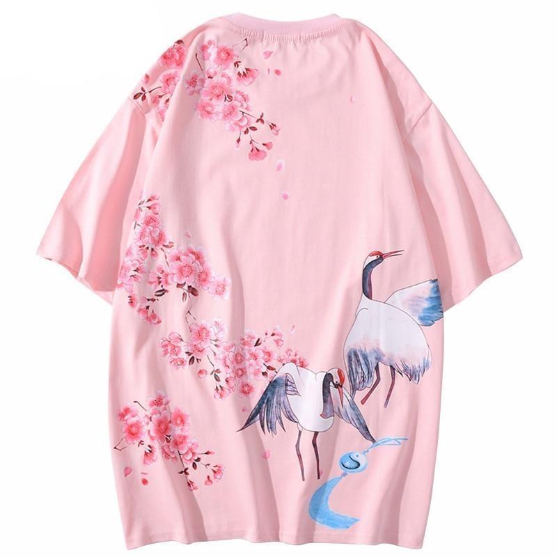 Royal Cranes </br> Japanese T-Shirt