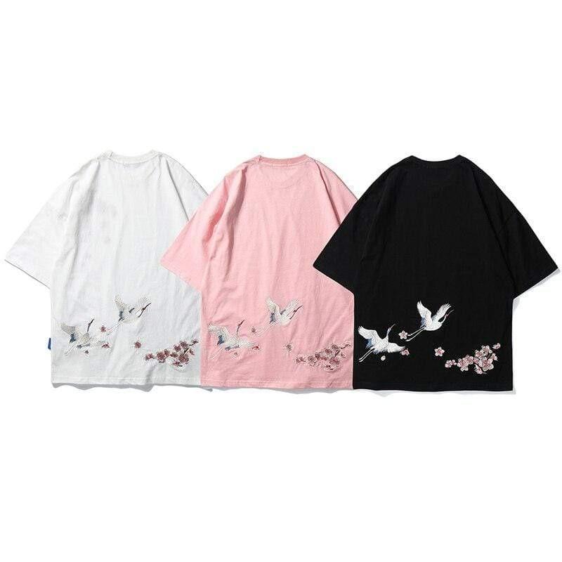 Sakura Crane </br> Japanese T-Shirt